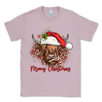 Lilac mooey christmas cow Classic Tee - JahusDesignShop