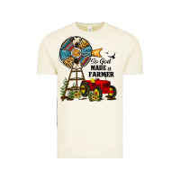 Vintage Arctic so god made a farmer Vintage Tee - JahusDesignShop