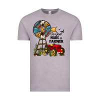 Vintage Zinc so god made a farmer Vintage Tee - JahusDesignShop
