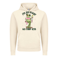 Vintage Artic i'm too much go find less boujee frog Vintage Hoodie - MaliasSmallBusiness