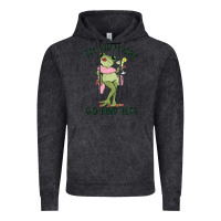 Vintage Black i'm too much go find less boujee frog Vintage Hoodie - MaliasSmallBusiness