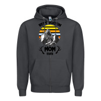 Smoke Best Buckin Mom Ever Zipper Hoodie - Bettercallsaul