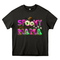Asphalt spooky mama Heavy Core Tee - AdoDesignShop