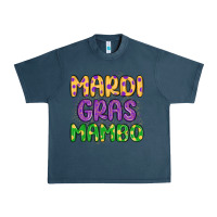 Midnight Navy mardi gras mambo Urban Heavy Tee - MaliasSmallBusiness