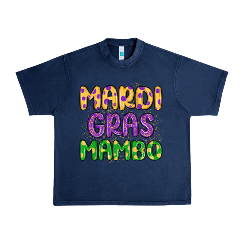 Mardi Gras Mambo Urban Heavy Tee by MaliasSmallBusiness | Teevron