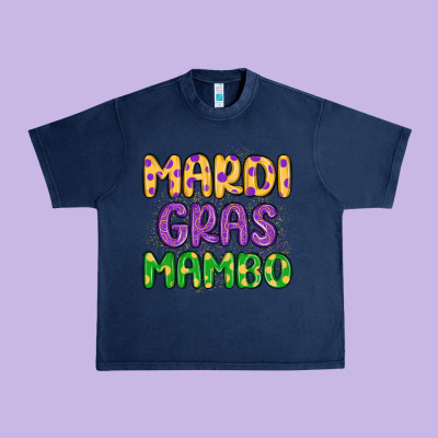 Mardi Gras Mambo Urban Heavy Tee Designed By Maliassmallbusiness