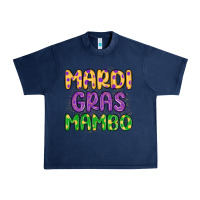 Navy mardi gras mambo Urban Heavy Tee - MaliasSmallBusiness