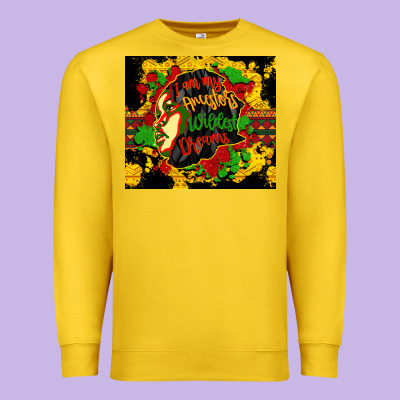 I Am My Ancestors Wildest Dreams Premium Sweatshirt Designed By Cowgirlartshop