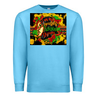 Ocean Blue i am my ancestors wildest dreams Premium Sweatshirt - CowGirlArtShop
