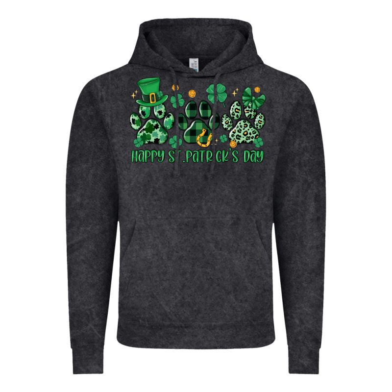 Happy St.patrick's Day Vintage Hoodie by MaliasSmallBusiness | Teevron