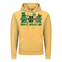 Vintage Mustard happy st.patrick's day Vintage Hoodie - MaliasSmallBusiness