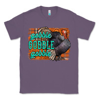 Lavender Thanksgiving Turkey Gobble Gobble Classic Tee - NancyCooperArtShop
