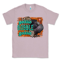 Lilac Thanksgiving Turkey Gobble Gobble Classic Tee - NancyCooperArtShop