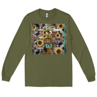 Army Green Senior 2023 western Long Sleeve Tee - NancyCooperArtShop