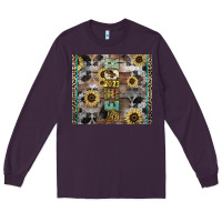 Plum Senior 2023 western Long Sleeve Tee - NancyCooperArtShop