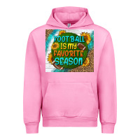 Fuchsia Pink football is my favorite season tumbler Urban Hoodie - BundleAndBundleShop