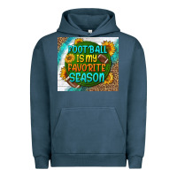 Pigment Midnight Navy football is my favorite season tumbler Urban Hoodie - BundleAndBundleShop