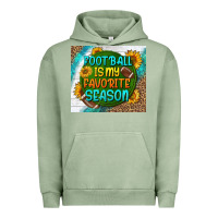 Pigment Oil Green football is my favorite season tumbler Urban Hoodie - BundleAndBundleShop