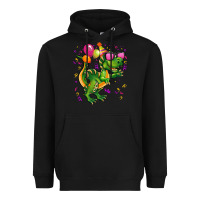 Black birthday t rex pink Heavyweight Hoodie - CowGirlArtShop