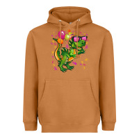 Meerkat birthday t rex pink Heavyweight Hoodie - CowGirlArtShop