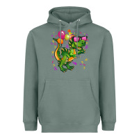 Sage birthday t rex pink Heavyweight Hoodie - CowGirlArtShop