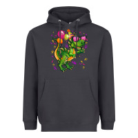 Smoke birthday t rex pink Heavyweight Hoodie - CowGirlArtShop