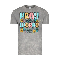 Cloud Rock pray more worry less Vintage Tee - MaliasSmallBusiness