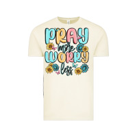 Vintage Arctic pray more worry less Vintage Tee - MaliasSmallBusiness