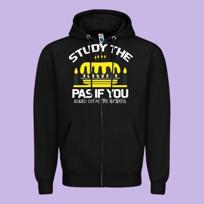 Study The Past If You Would Define The Future Shi Zipper Hoodie Designed By Bettercallsaul