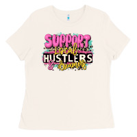 Bone support local hustlers and dreamers Ladies Tee - JahusDesignShop