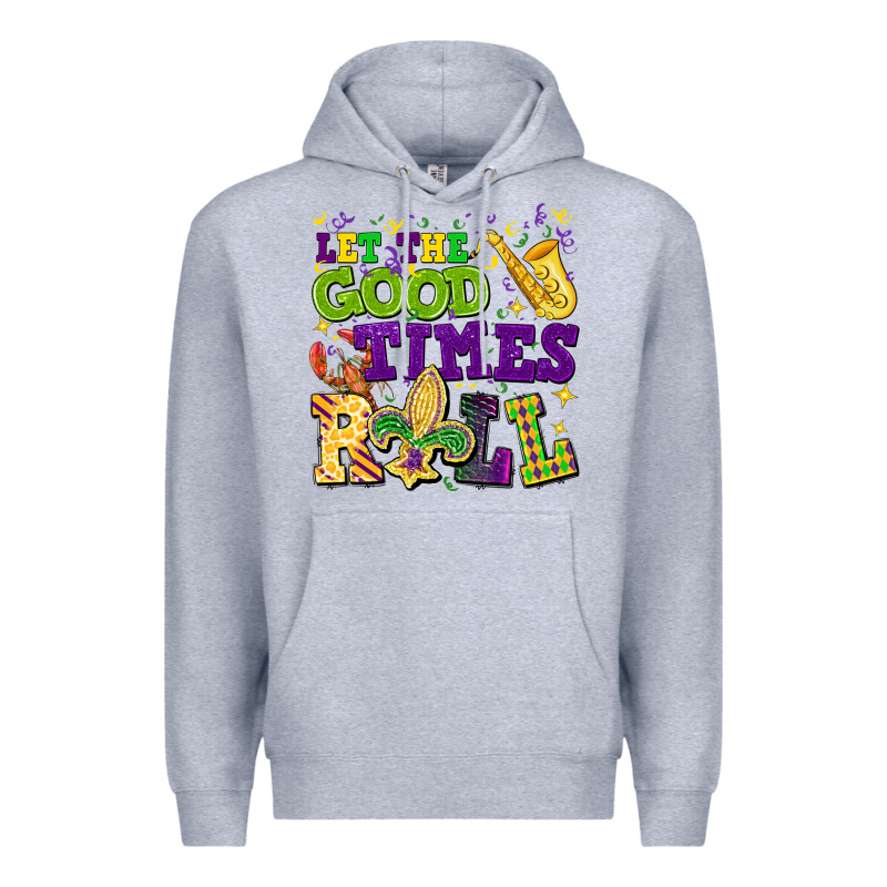 Let The Good Times Roll Premium Hoodie by CowGirlArtShop | Teevron