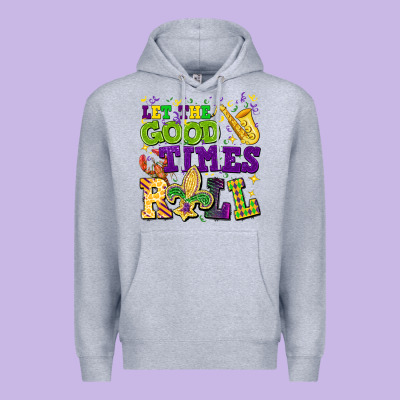Let The Good Times Roll Premium Hoodie Designed By Cowgirlartshop