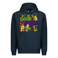 Navy let the good times roll Premium Hoodie - CowGirlArtShop