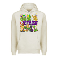 Oatmeal Heather let the good times roll Premium Hoodie - CowGirlArtShop