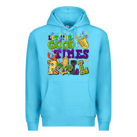 Ocean Blue let the good times roll Premium Hoodie - CowGirlArtShop