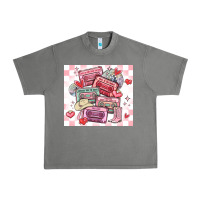 Tornado valentine's day cassette tapes Urban Heavy Tee - MaliasSmallBusiness