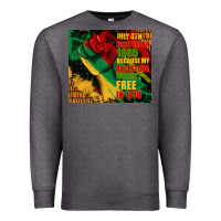 Charcoal Heather juneteenth 1865 because my ancestors werent free in 1776 tumbler Premium Sweatshirt - CowGirlArtShop