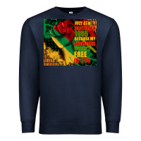 Navy juneteenth 1865 because my ancestors werent free in 1776 tumbler Premium Sweatshirt - CowGirlArtShop