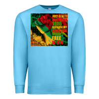 Ocean Blue juneteenth 1865 because my ancestors werent free in 1776 tumbler Premium Sweatshirt - CowGirlArtShop