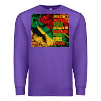 Purple juneteenth 1865 because my ancestors werent free in 1776 tumbler Premium Sweatshirt - CowGirlArtShop
