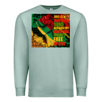 Seafoam juneteenth 1865 because my ancestors werent free in 1776 tumbler Premium Sweatshirt - CowGirlArtShop