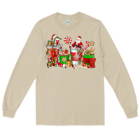 Mushroom Santa coffee cups Long Sleeve Tee - NancyCooperArtShop