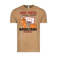 Vintage Camel hot mess always stressed basketball mama Vintage Tee - MaliasSmallBusiness