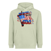 Matcha one nation under god Heavyweight Hoodie - CowGirlArtShop