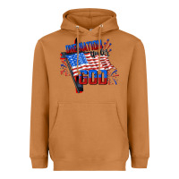 Meerkat one nation under god Heavyweight Hoodie - CowGirlArtShop