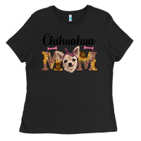Black western chihuahua mom Ladies Tee - RanaPortraitStore