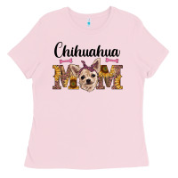 Bubblegum Pink western chihuahua mom Ladies Tee - RanaPortraitStore