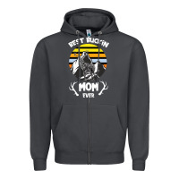 Smoke Best Buckin Mom Ever Zipper Hoodie - Bettercallsaul