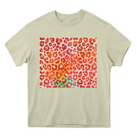 Mossy orange leopard glitter Heavy Core Tee - JahusDesignShop