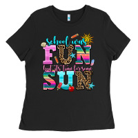 Black school was  fun but its time for some  sun Ladies Tee - AdoDesignShop